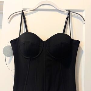 Hill House Home |  Elle corset top - Black - Medium - NWT